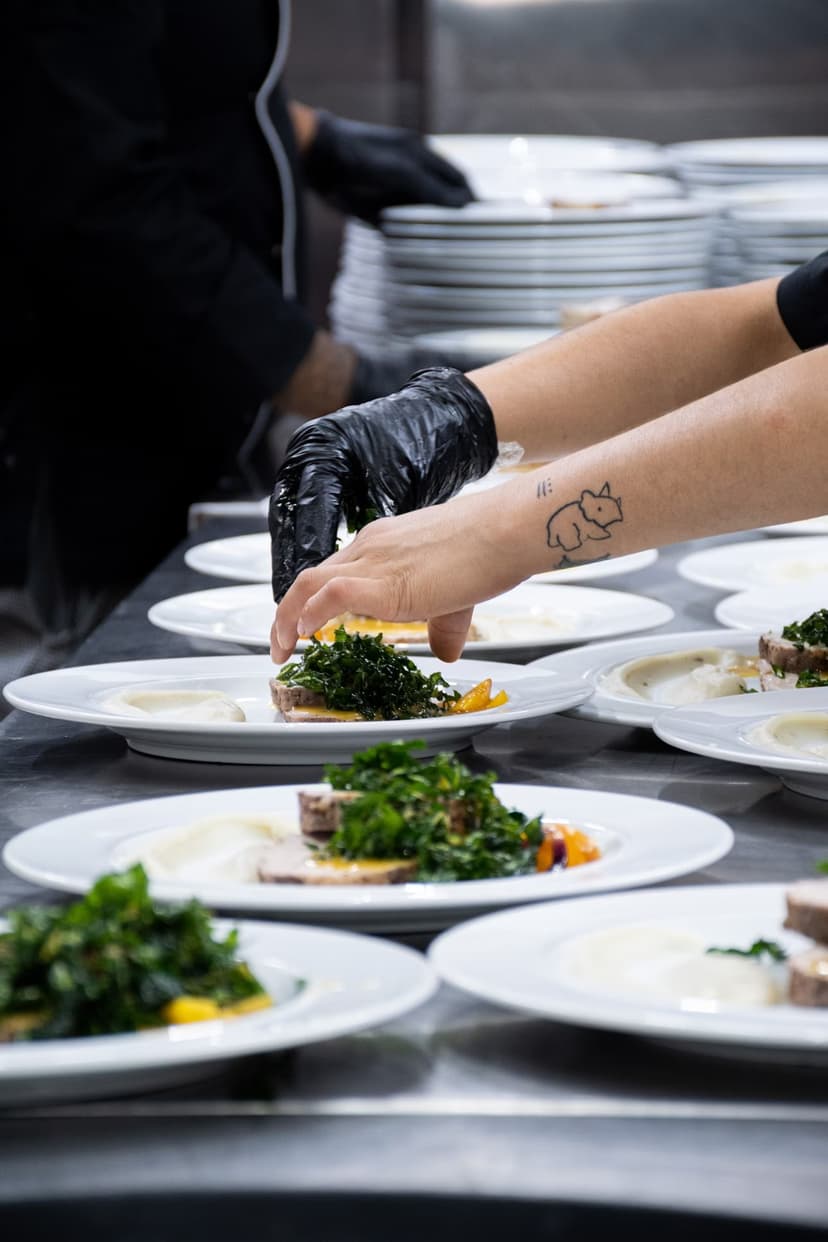 Professional catering service