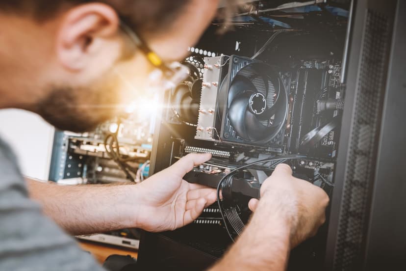 Professional computer repair service