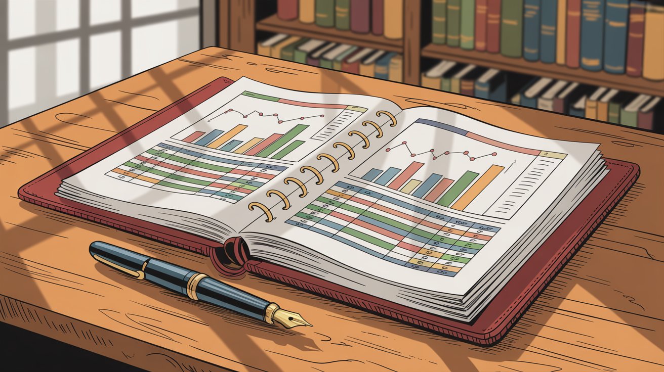 Event budget planning and financial organization illustration