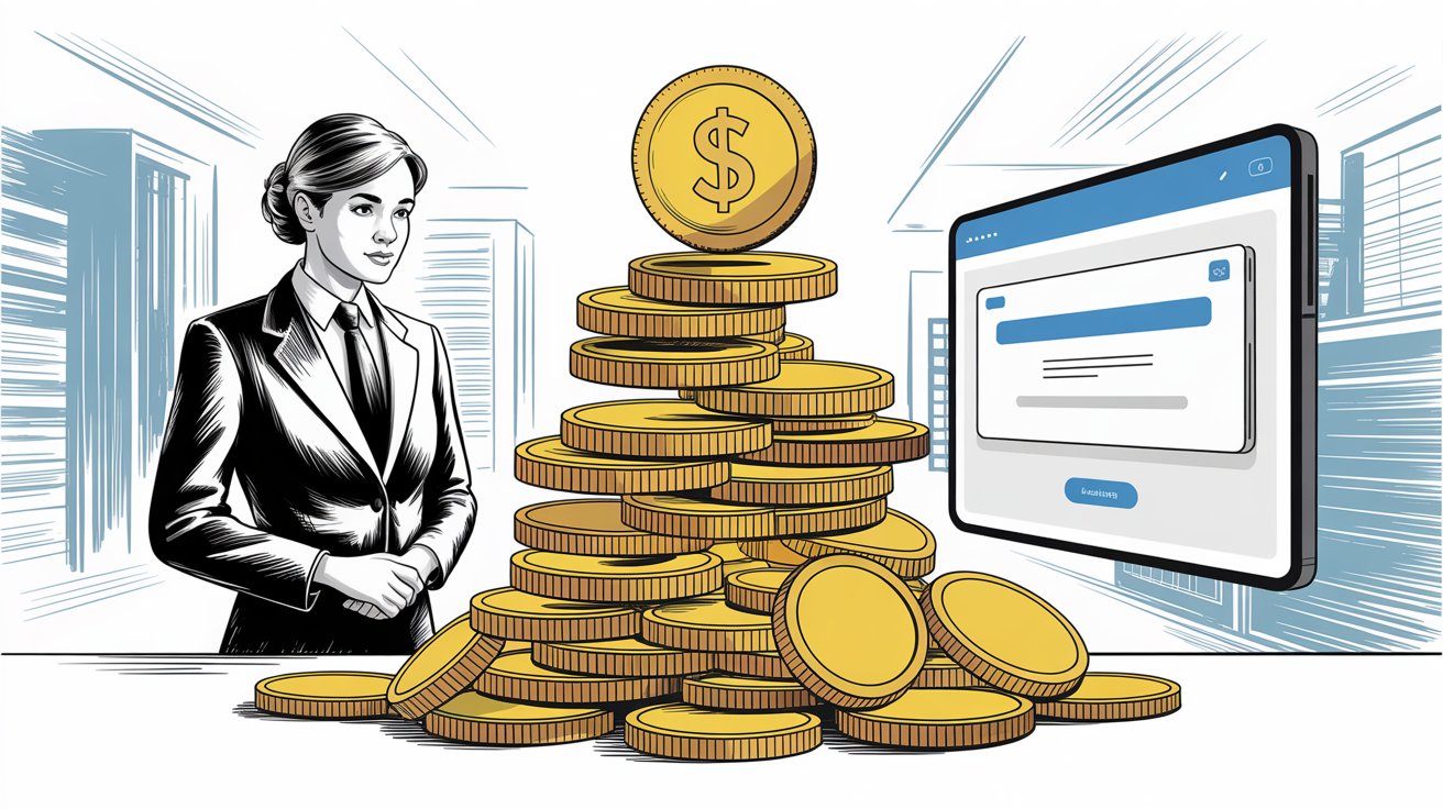 Dramatic cost comparison showing massive savings from virtual receptionist versus hiring in house staff