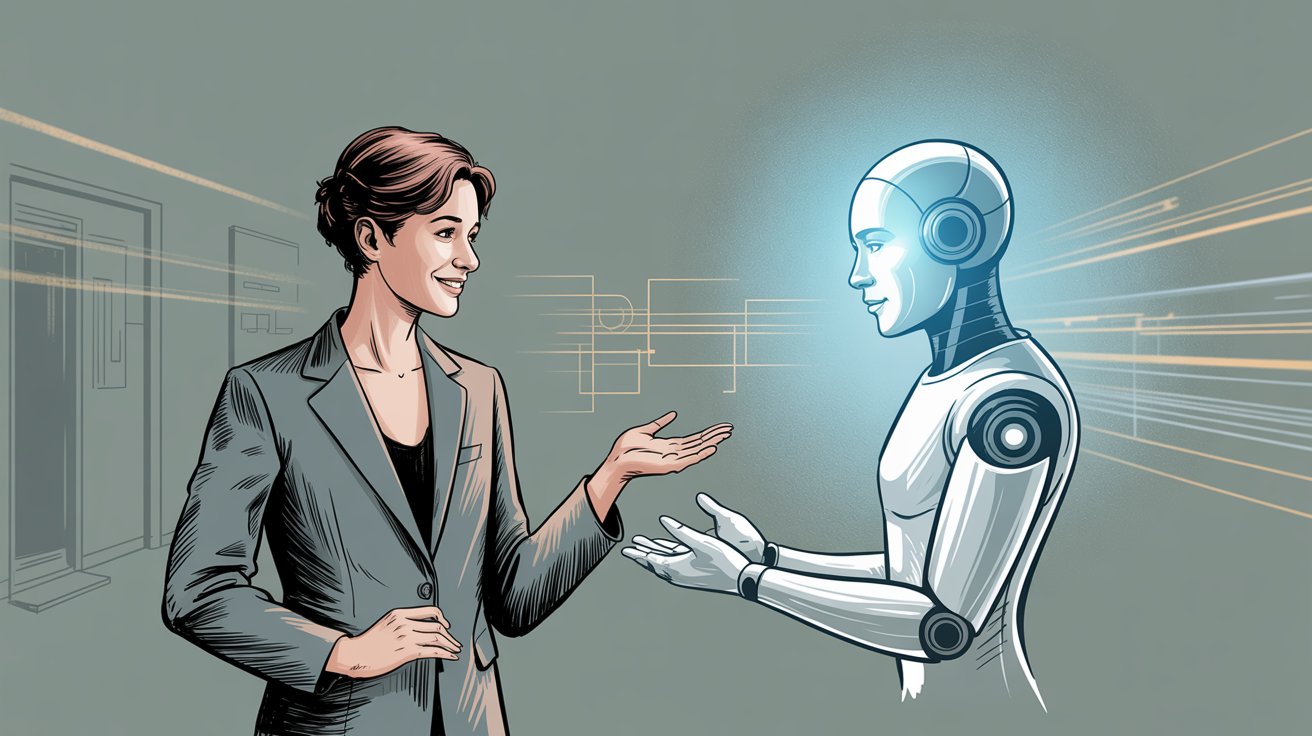 Comparison between human receptionist and AI technology answering services