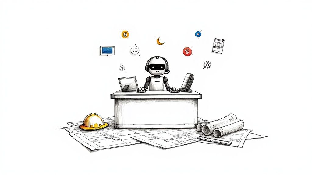 Best AI Receptionist for General Contractors (2025)